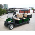 48V battery operated 4 seats electric golf cart with cargo box